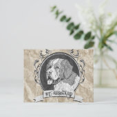 ST. BERNARD (2) BRIEFKAART (Staand voorkant)