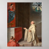 St Bernard And The Virgin Poster (Voorkant)
