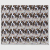 St Bernard Cadeaupapier (Vlak)