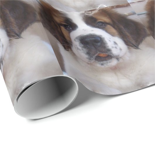 St Bernard Cadeaupapier (Rol Hoek)