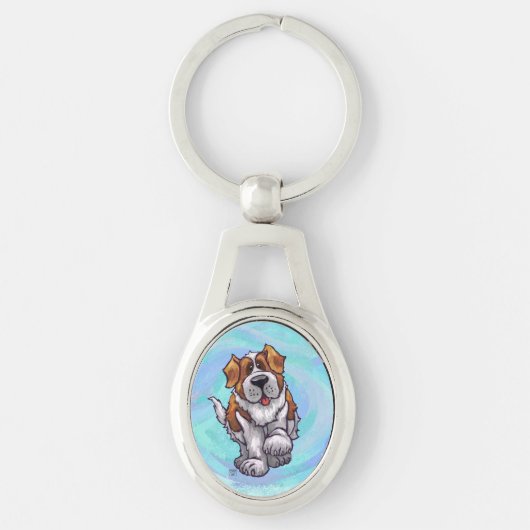 St. Bernard-cadeaus & accessoires Sleutelhanger (Voorkant)