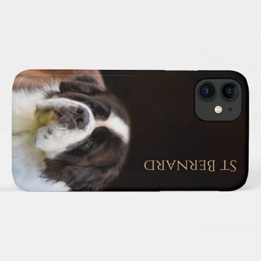 St Bernard Case-Mate iPhone Case (Achterkant (horizontaal))