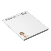 St. Bernard Dad Notitieblok (Schuin)