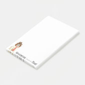 St. Bernard Dad Post-it® Notes (Schuin)