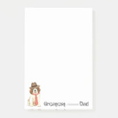 St. Bernard Dad Post-it® Notes (Voorkant)
