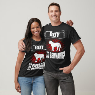 St Bernard Dierenliefhebbers cadeau T-shirt