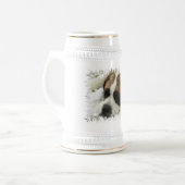 St Bernard Dog Beer Stein Bierpul (Voorkant links)