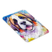 St. Bernard Dog Fotomagneet Magneet (Rechterzijde)
