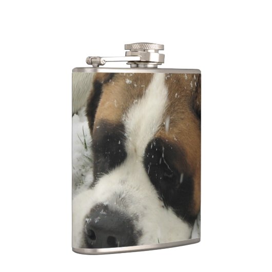 St Bernard Dog Heupfles (Rechts)
