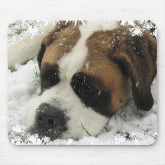 St. Bernard Dog Muismat (Voorkant)