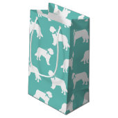 St. Bernard Dog Puppy Klein Cadeauzakje (Achterkant Gekanteld)