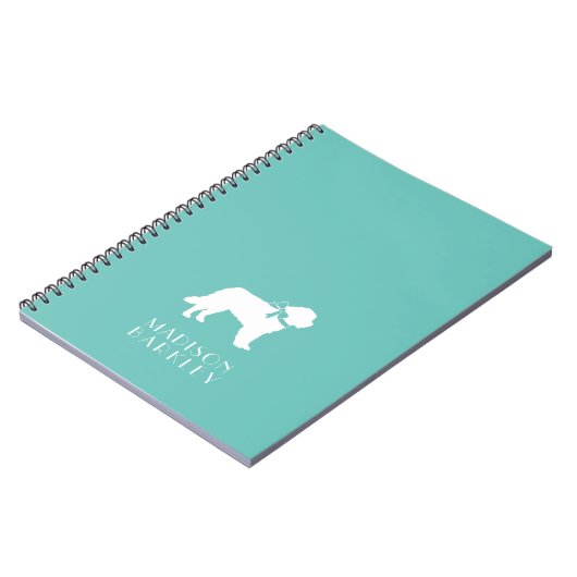 St. Bernard Dog Puppy Notitieboek (Linkerzijde)