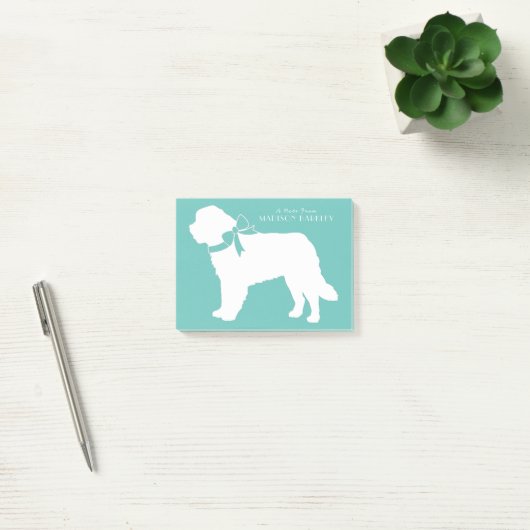 St. Bernard Dog Puppy Post-it® Notes (Kantoor)