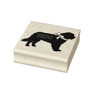St. Bernard Dog Puppy Rubberstempel