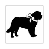 St. Bernard Dog Puppy Rubberstempel (Afrduk)