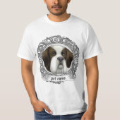 St Bernard Dog T-shirt (Voorkant)