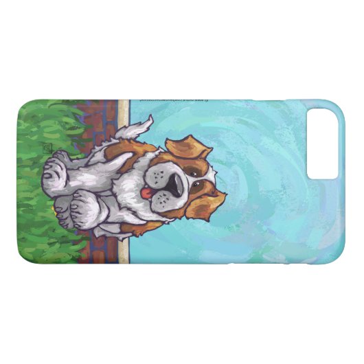 St. Bernard Electronics Case-Mate iPhone Case (Achterkant (Horizontaal))