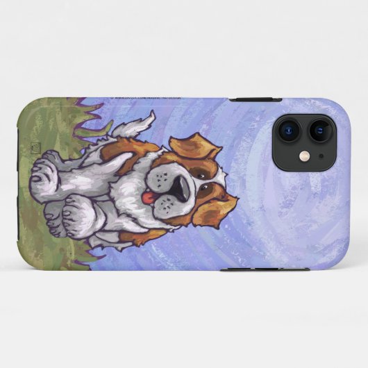 St. Bernard Electronics Case-Mate iPhone Case (Achterkant (horizontaal))
