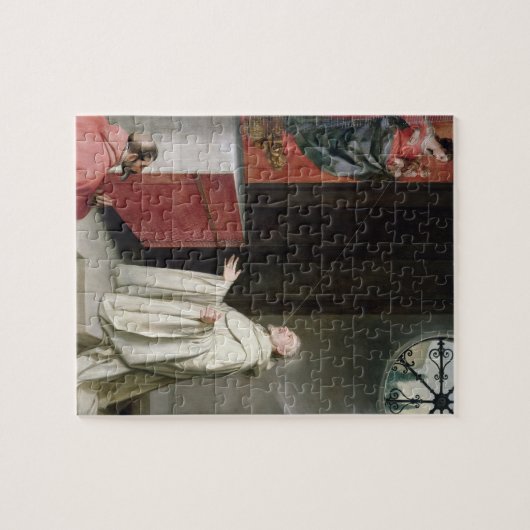 St. Bernard en de Maagd Legpuzzel (Horizontaal)