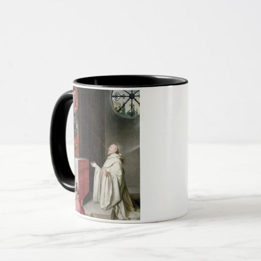 St. Bernard en de Maagd Mok (Voorkant links)