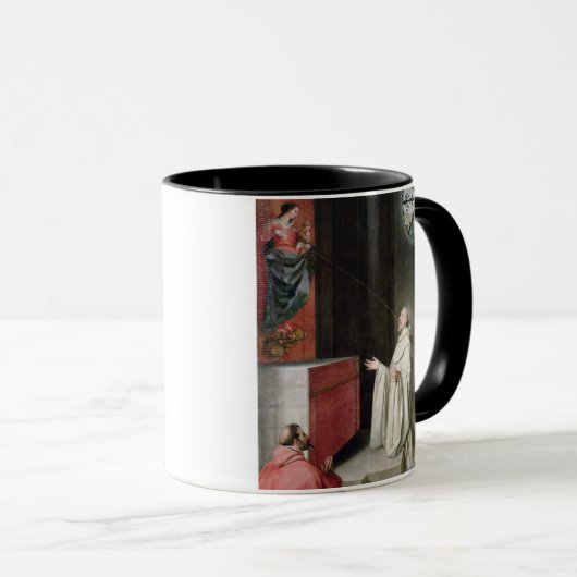 St. Bernard en de Maagd Mok (Voorkant rechts)