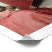 St. Bernard en de Maagd Poster (Hoek)