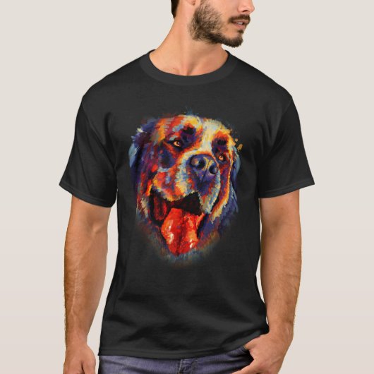 St Bernard Gift Voor Een Sint Bernard Moeder T-shirt (Voorkant)