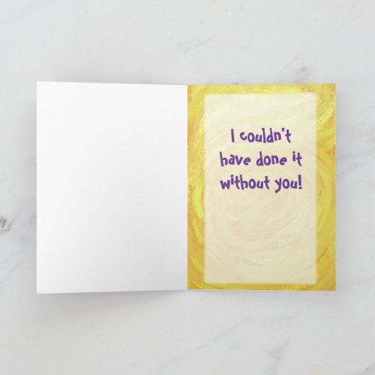 St. Bernard Gifts & Accessoires Bedankkaart (Binnen)