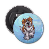 St. Bernard Gifts & Accessoires Button Flesopener (Voorkant)