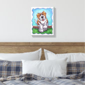 St. Bernard Gifts & Accessoires Canvas Afdruk (Insitu (Slaapkamer))