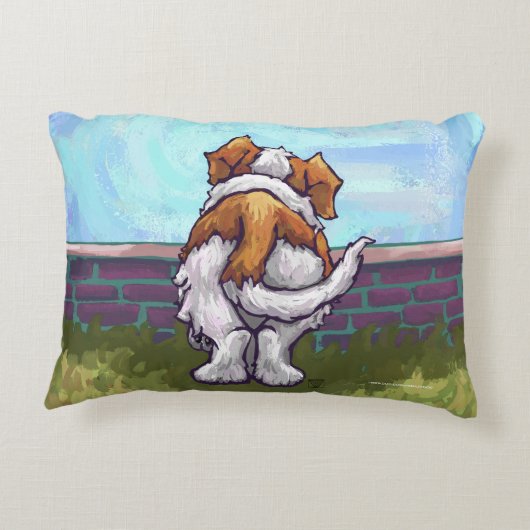 St. Bernard Gifts & Accessoires Decoratief Kussen (Achterkant)