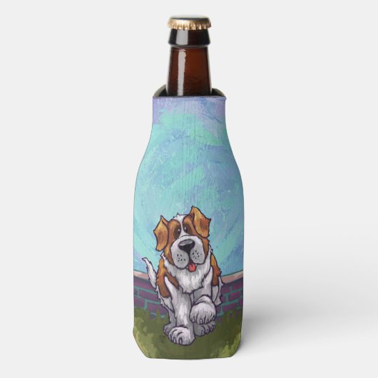 St. Bernard Gifts & Accessoires Flesjeskoeler (Fles Voorkant)