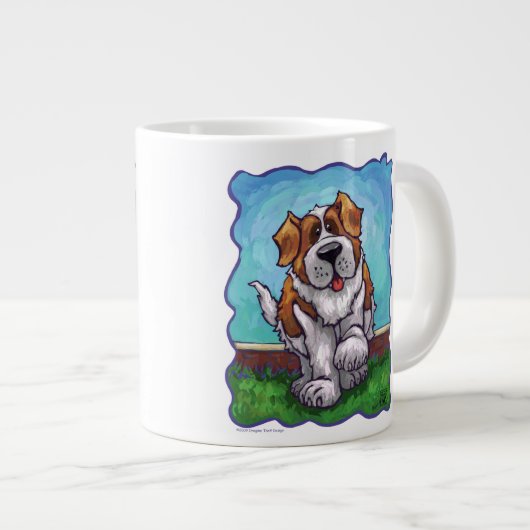 St. Bernard Gifts & Accessoires Grote Koffiekop (Voorkant rechts)
