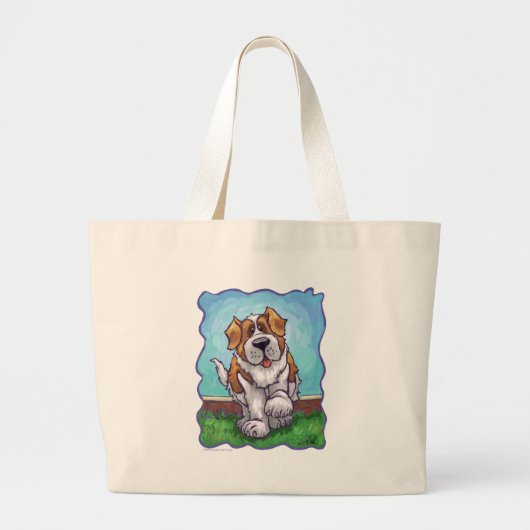 St. Bernard Gifts & Accessoires Grote Tote Bag (Voorkant)