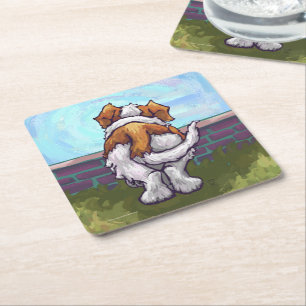 St. Bernard Gifts & Accessoires Kartonnen Onderzetters