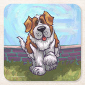 St. Bernard Gifts & Accessoires Kartonnen Onderzetters (Voorkant)