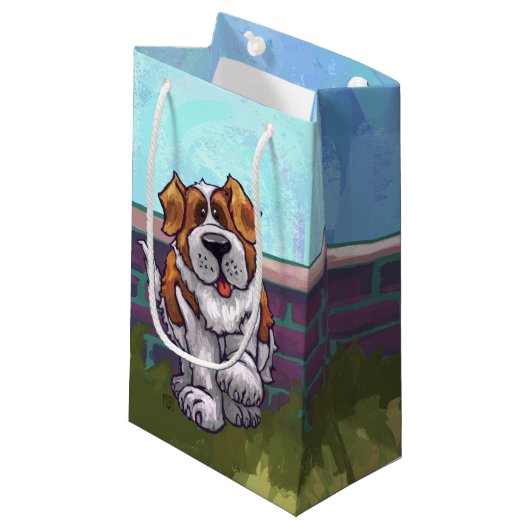 St. Bernard Gifts & Accessoires Klein Cadeauzakje (Voorkant Gekanteld)