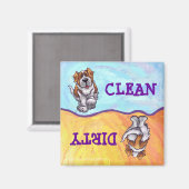 St. Bernard Gifts & Accessoires Magneet (Voorkant / Achterkant)