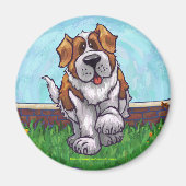 St. Bernard Gifts & Accessoires Magneet (Voorkant)
