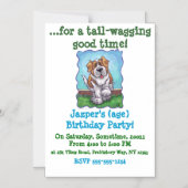 St. Bernard Gifts & Accessoires Magnetische Uitnodiging (Voorkant)