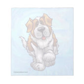St. Bernard Gifts & Accessoires Notitieblok (Voorkant)
