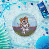 St. Bernard Gifts & Accessoires Papieren Bordje (Feest)