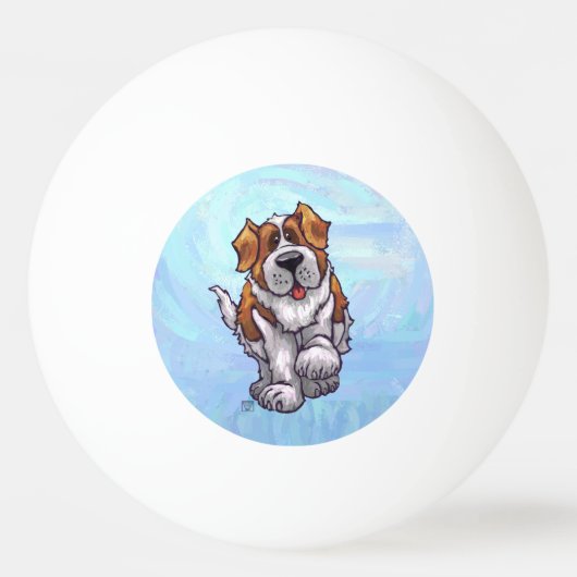 St. Bernard Gifts & Accessoires Pingpongbal (Voorkant)