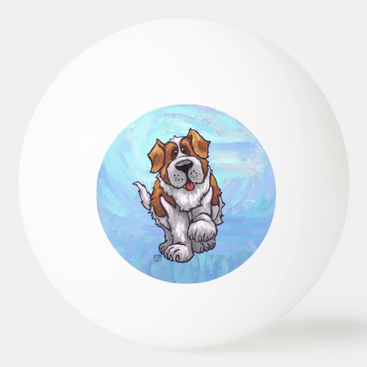 St. Bernard Gifts & Accessoires Pingpongbal (Achterkant)
