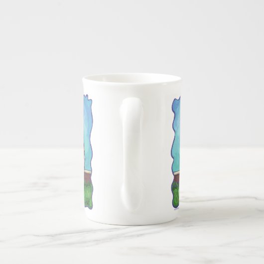 St. Bernard Gifts & Accessoires Porselein Kop (Achterkant)