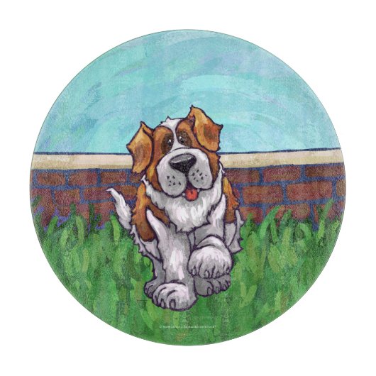 St. Bernard Gifts & Accessoires Snijplank (Voorkant)