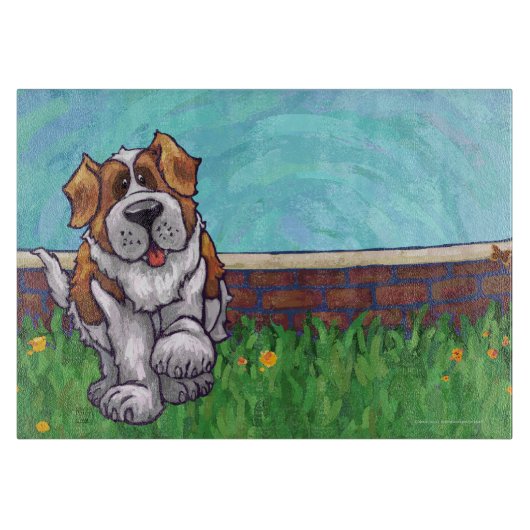 St. Bernard Gifts & Accessoires Snijplank (Voorkant)