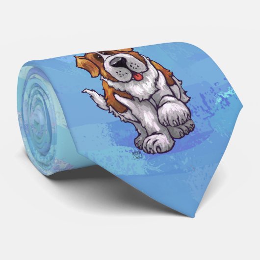 St. Bernard Gifts & Accessoires Stropdas (Opgerold)