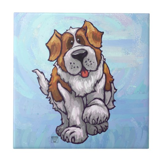 St. Bernard Gifts & Accessoires Tegeltje (Voorkant)