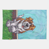 St. Bernard Gifts & Accessoires Theedoek (Horizontaal)